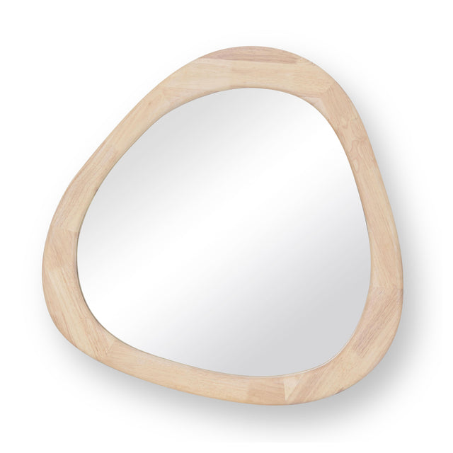TOV Klaryss Natural Wood Triangular Mirror