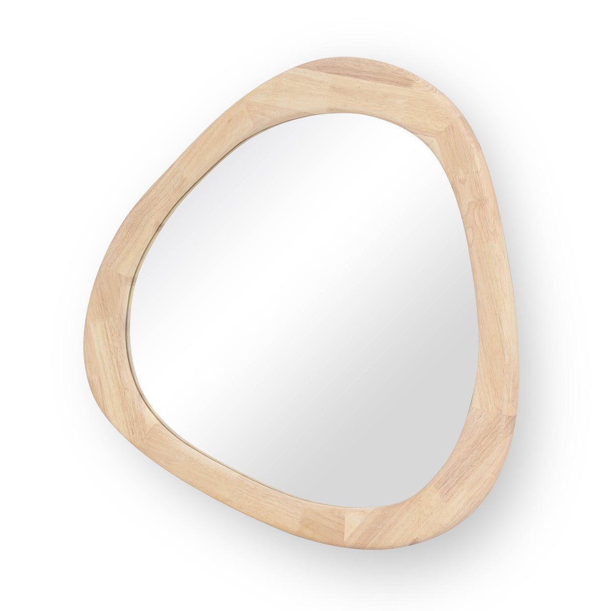 TOV Klaryss Natural Wood Triangular Mirror