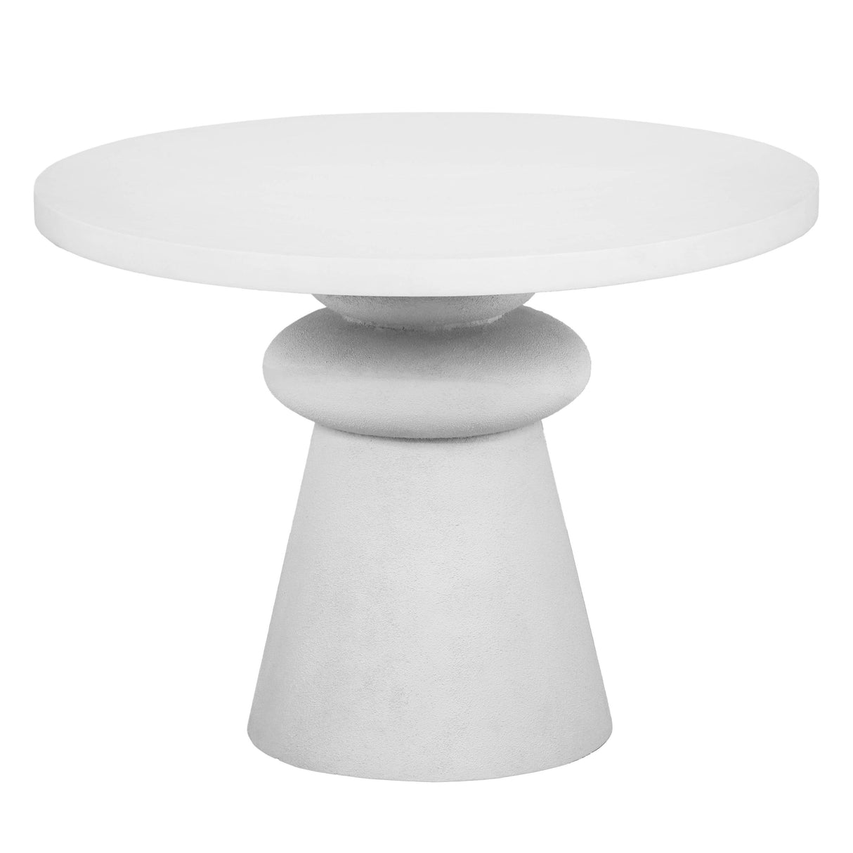 TOV Lupita White 42 inch Dinette Table