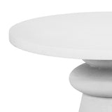 TOV Lupita White 42 inch Dinette Table