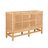 TOV Amara Natural Woven Rattan Buffet