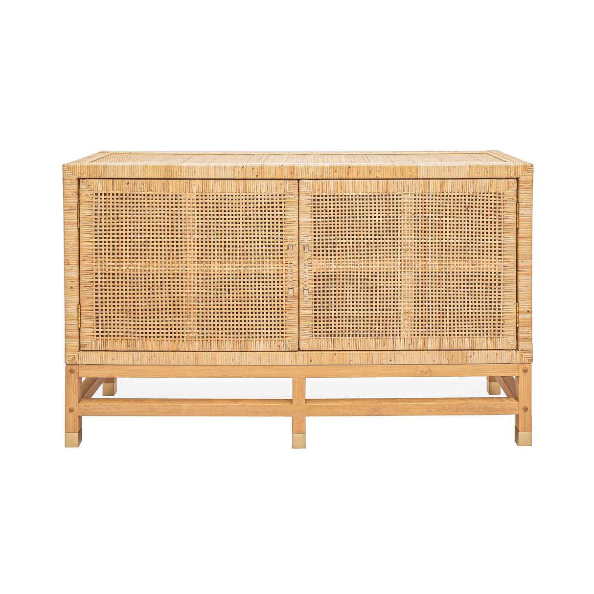 TOV Amara Natural Woven Rattan Buffet