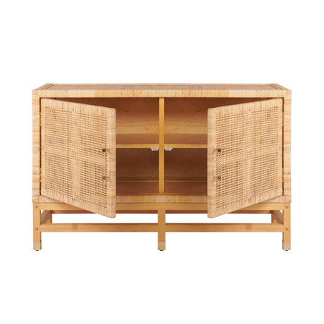 TOV Amara Natural Woven Rattan Buffet
