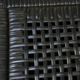 TOV Amara Charcoal Woven Rattan Buffet