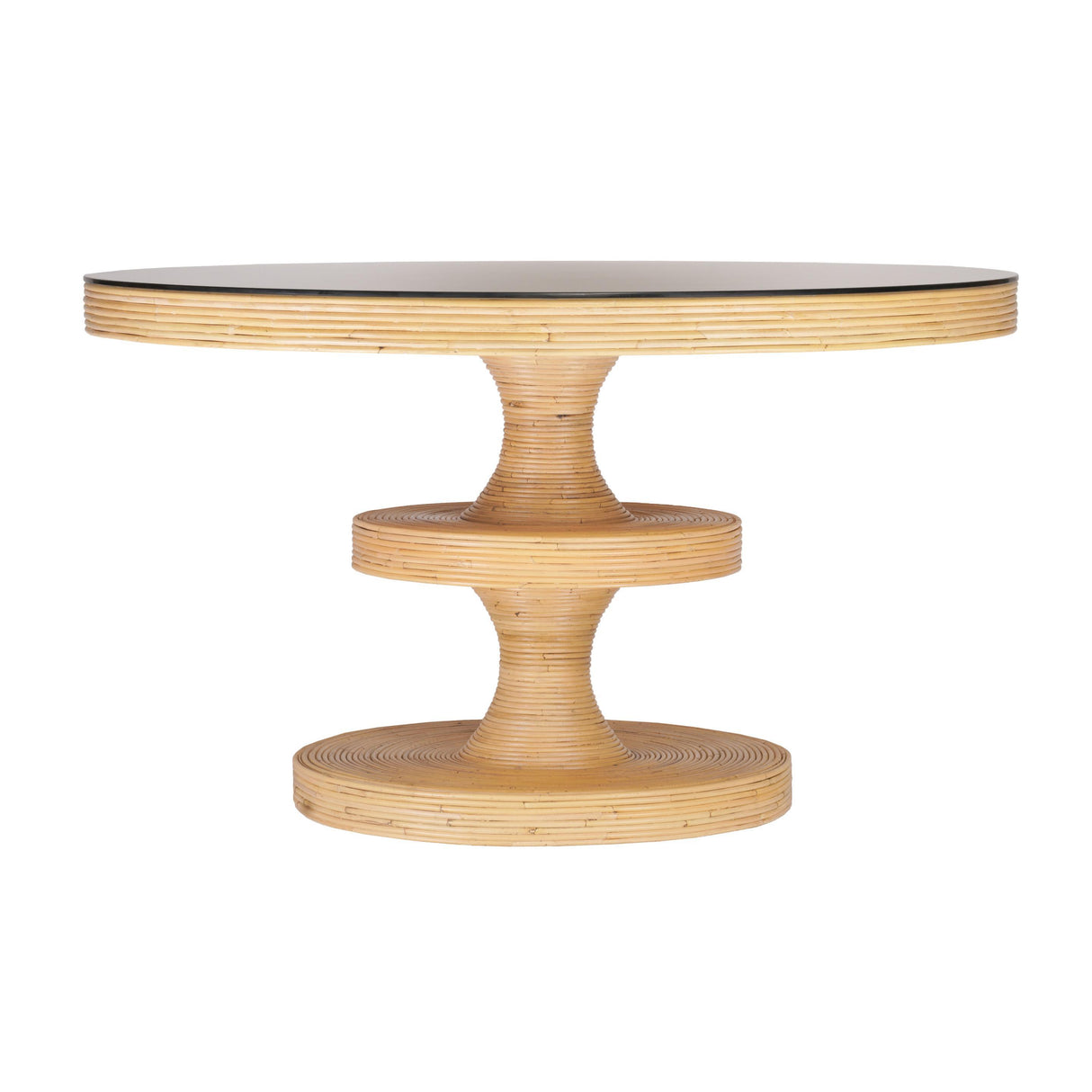 TOV Apollonia Natural Rattan Round Dining Table