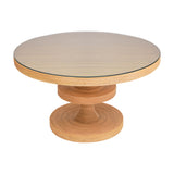 TOV Apollonia Natural Rattan Round Dining Table