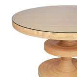 TOV Apollonia Natural Rattan Round Dining Table