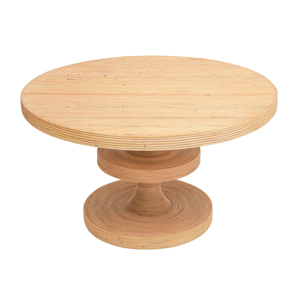 TOV Apollonia Natural Rattan Round Dining Table