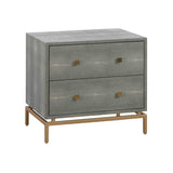 TOV Pesce Shagreen Nightstand