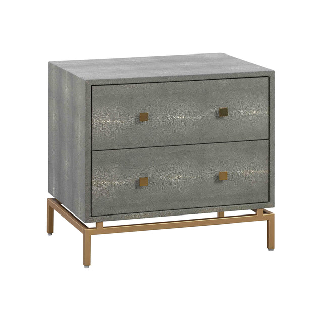 TOV Pesce Shagreen Nightstand