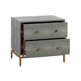 TOV Pesce Shagreen Nightstand