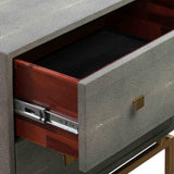 TOV Pesce Shagreen Nightstand