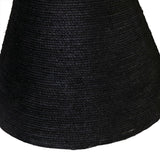 TOV Rishi Black Rope Oval Table