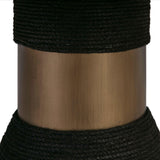 TOV Rishi Black Rope Round Table