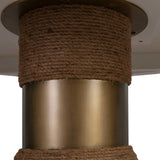 TOV Rishi Natural Rope Round Table