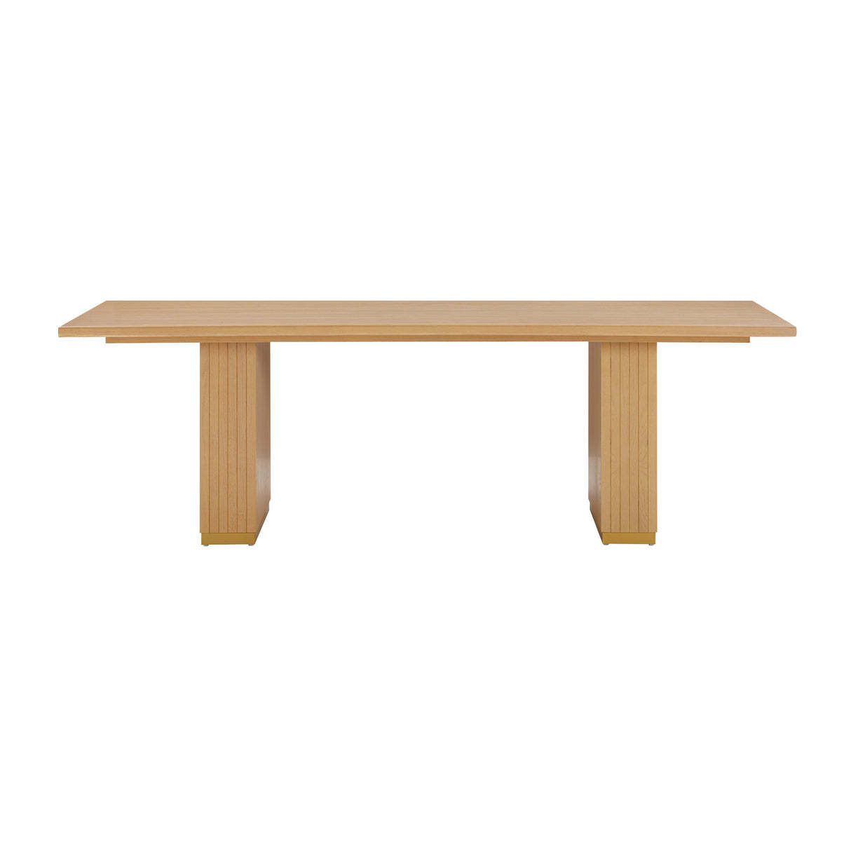 TOV Chelsea Natural Oak Wood Rectangular Dining Table