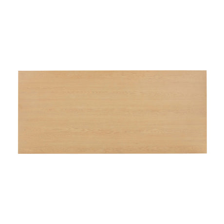 TOV Chelsea Natural Oak Wood Rectangular Dining Table