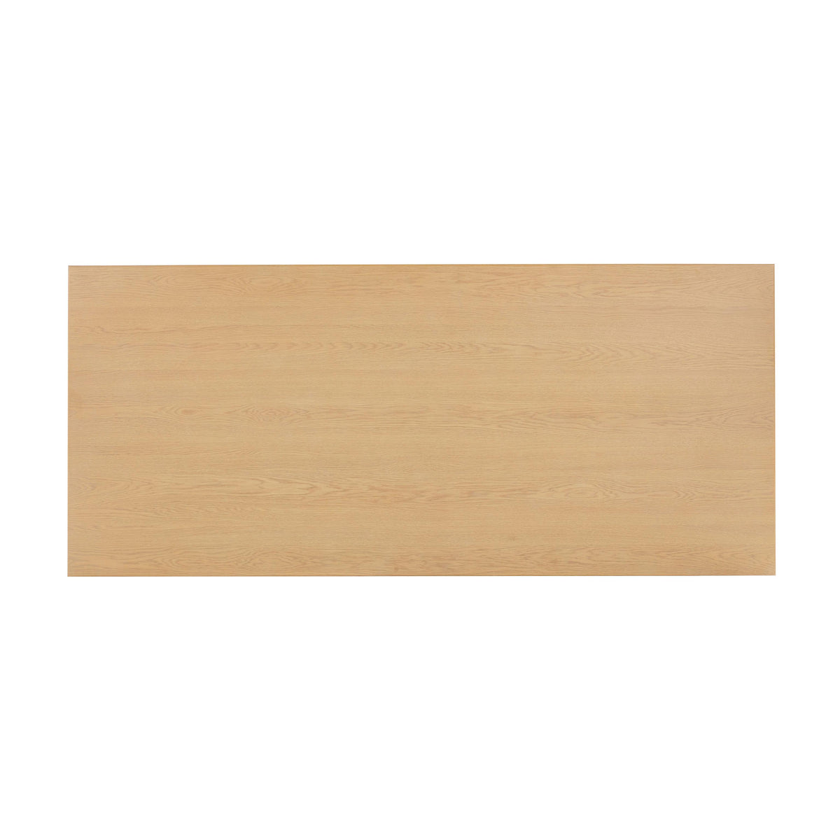 TOV Chelsea Natural Oak Wood 96 inch Rectangular Dining Table