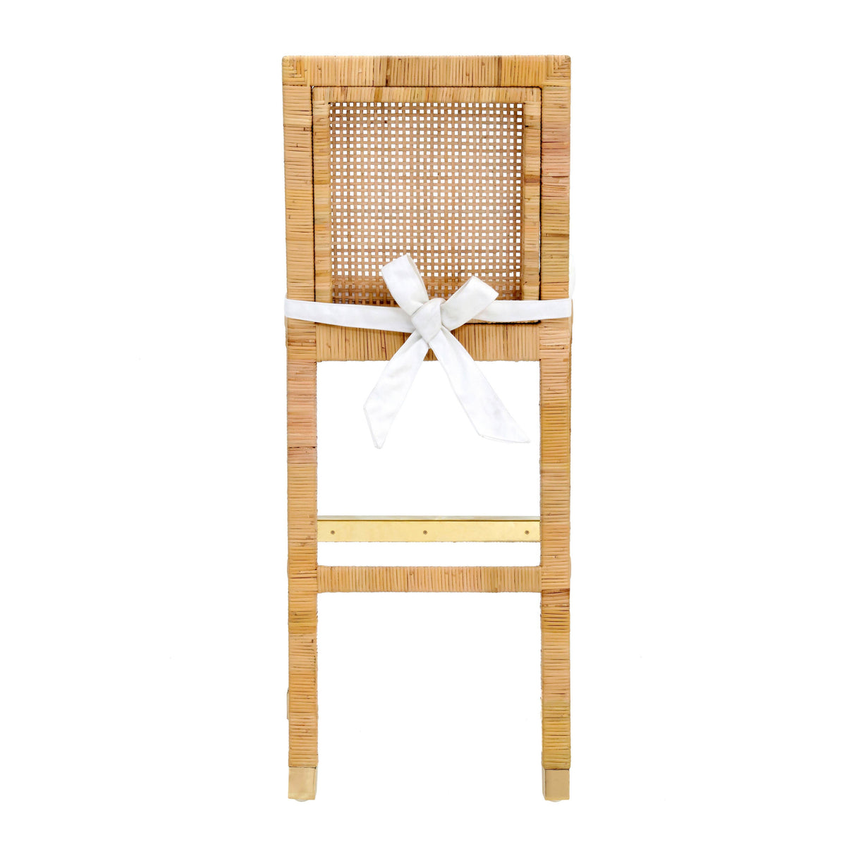 TOV Amara Rattan Performance Fabric Counter Stool