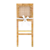 TOV Amara Rattan Performance Fabric Bar Stool