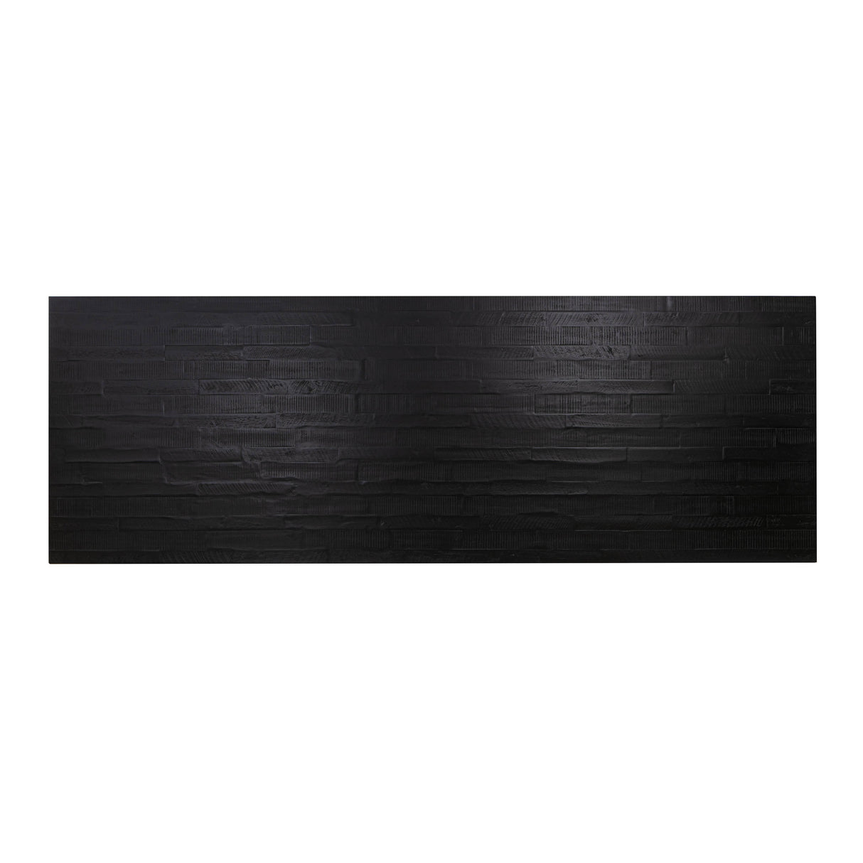 TOV Rishi Black Rope Rectangular Table