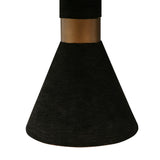 TOV Rishi Black Rope Rectangular Table