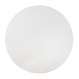 TOV Kali 55 Inch White Round Dining Table