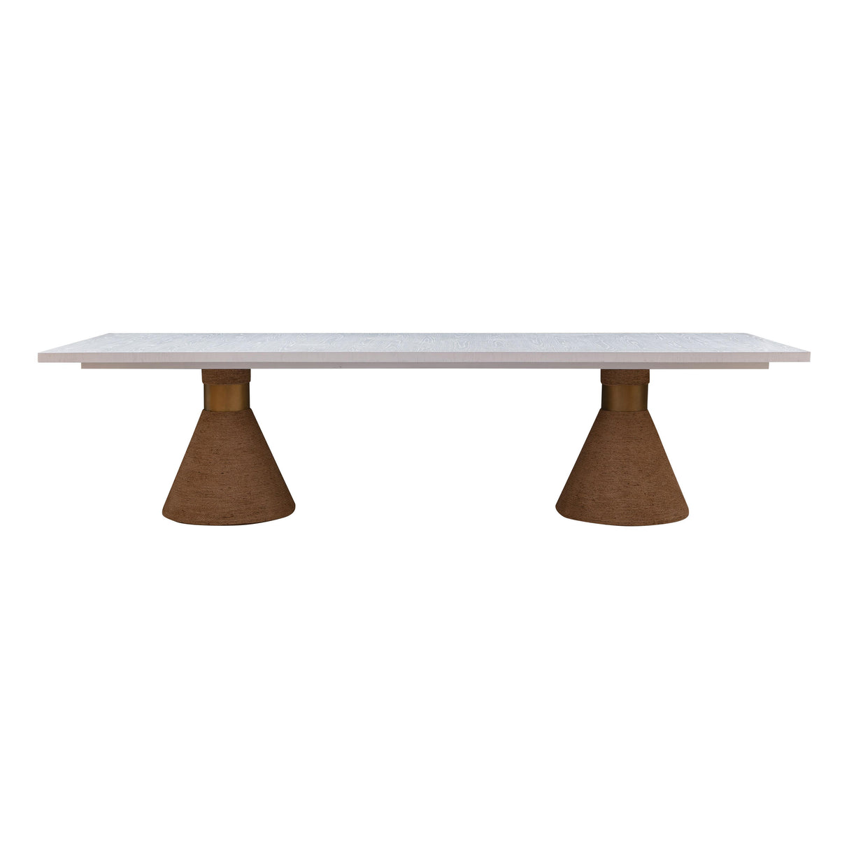 TOV Rishi Natural Rope Rectangular Table