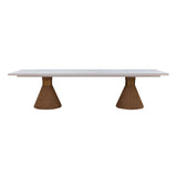TOV Rishi Natural Rope Rectangular Table