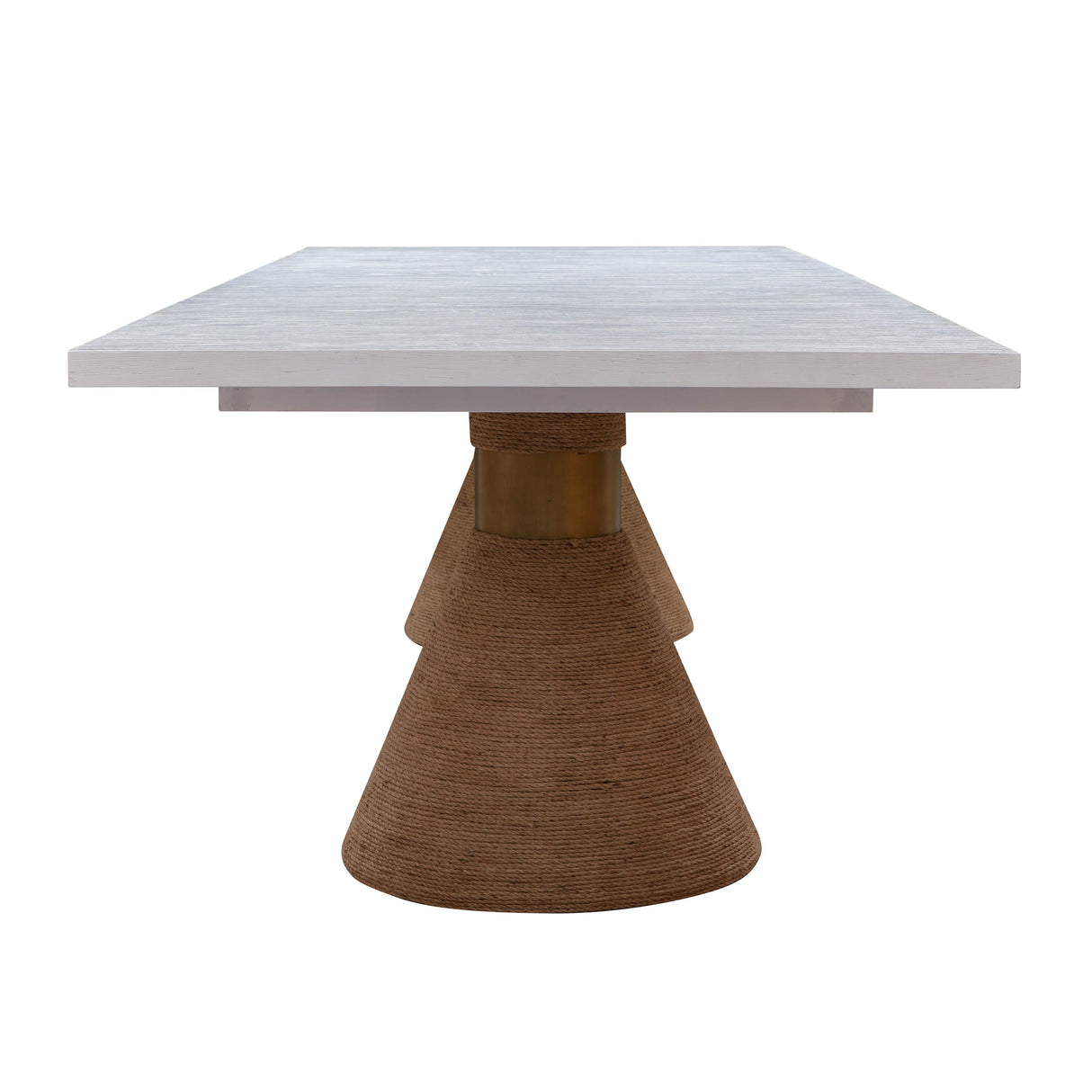 TOV Rishi Natural Rope Rectangular Table