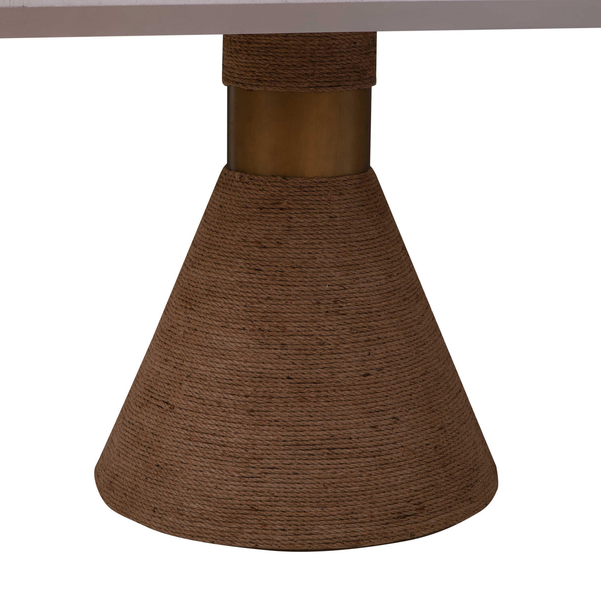TOV Rishi Natural Rope Rectangular Table