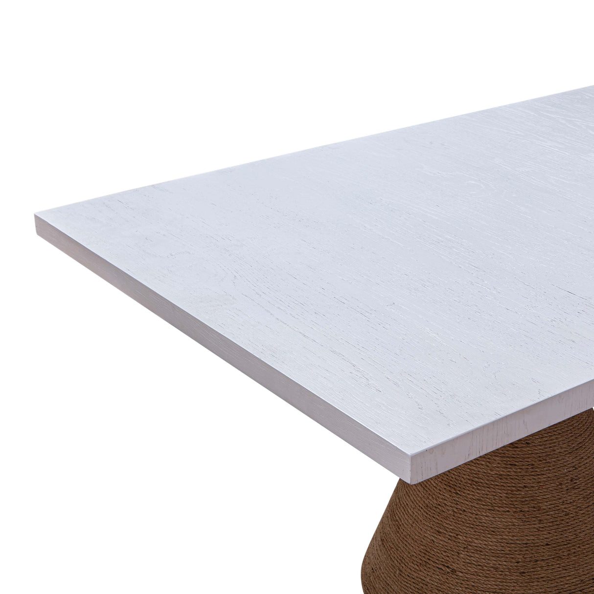 TOV Rishi Natural Rope Rectangular Table