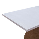 TOV Rishi Natural Rope Rectangular Table