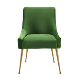 TOV Beatrix Green Velvet Side Chair