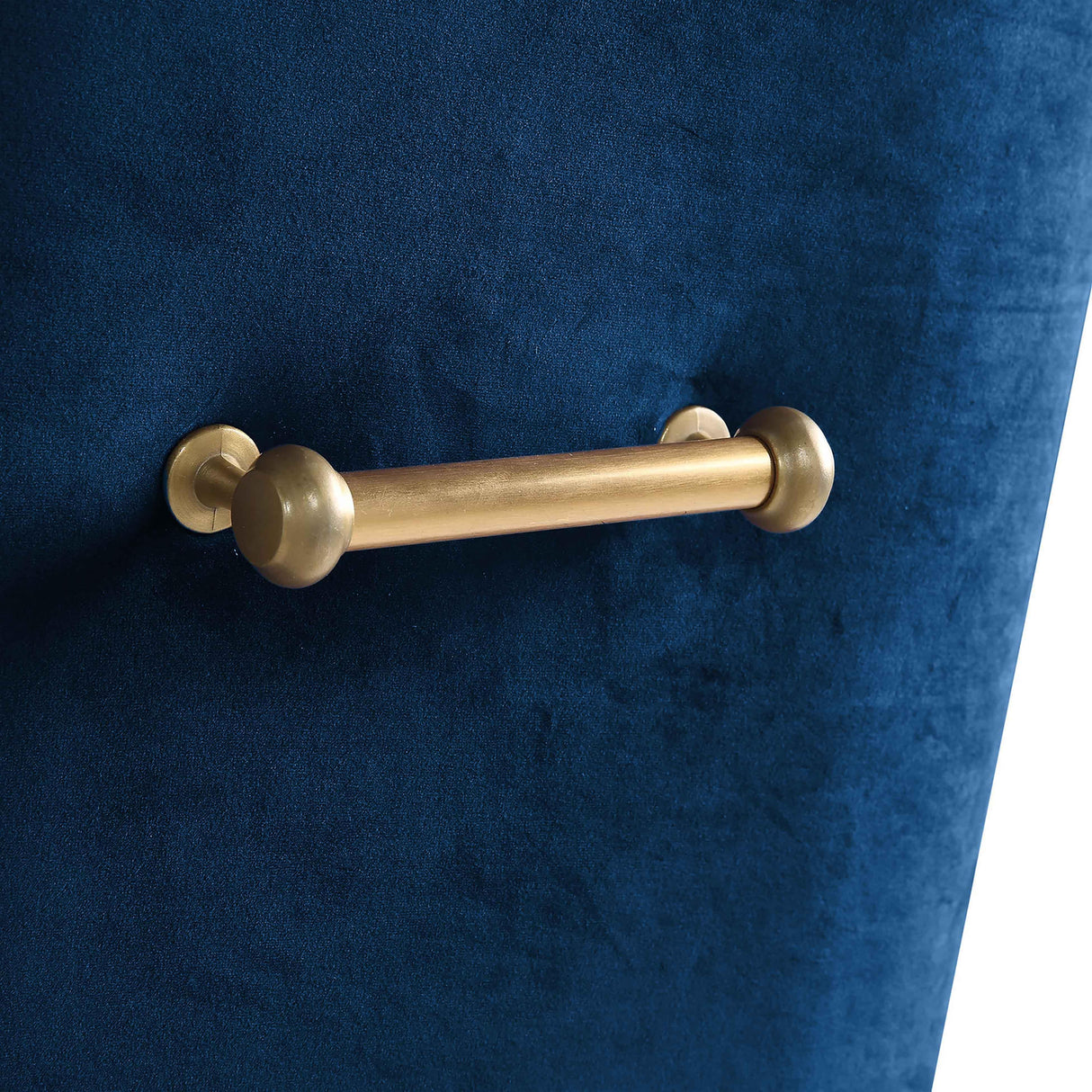 TOV Beatrix Navy Velvet Side Chair