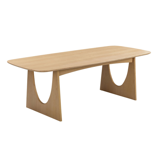 TOV Cybill Natural Ash Dining Table