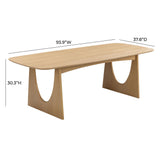 TOV Cybill Natural Ash Dining Table