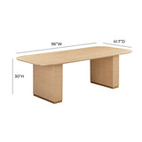 TOV Akiba 96" Rectangular Dining Table