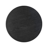 TOV Sahara Black Oak Round Dining Table