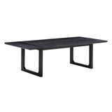 TOV Shiloh Black Ash Rectangular Dining Table