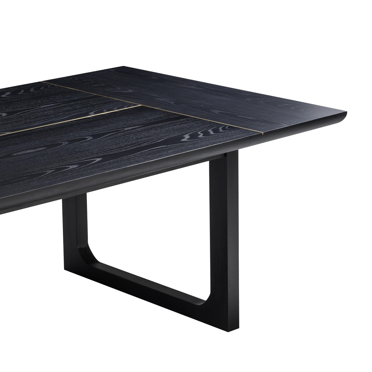 TOV Shiloh Black Ash Rectangular Dining Table
