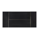 TOV Shiloh Black Ash Rectangular Dining Table