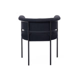 TOV Taylor Black Performance Linen Dining Chair