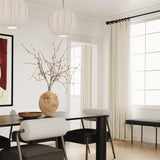 TOV Akola Black Oak Rectangular Dining Table