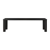 TOV Akola Black Oak Rectangular Dining Table