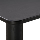 TOV Akola Black Oak Rectangular Dining Table