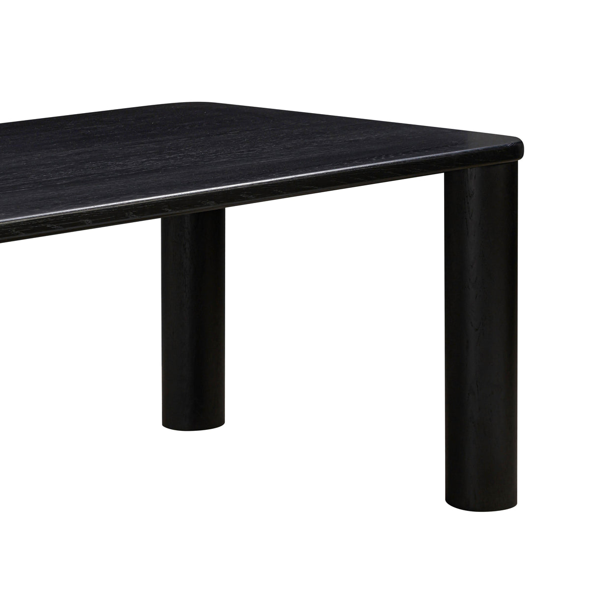 TOV Akola Black Oak Rectangular Dining Table