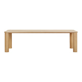 TOV Akola Natural Oak Rectangular Dining Table