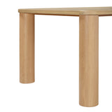 TOV Akola Natural Oak Rectangular Dining Table