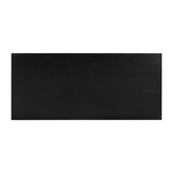 TOV Chelsea Black Oak Rectangular Dining Table